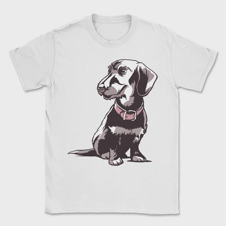 Dwarf Dachshund, Tricou Barbati (Unisex)