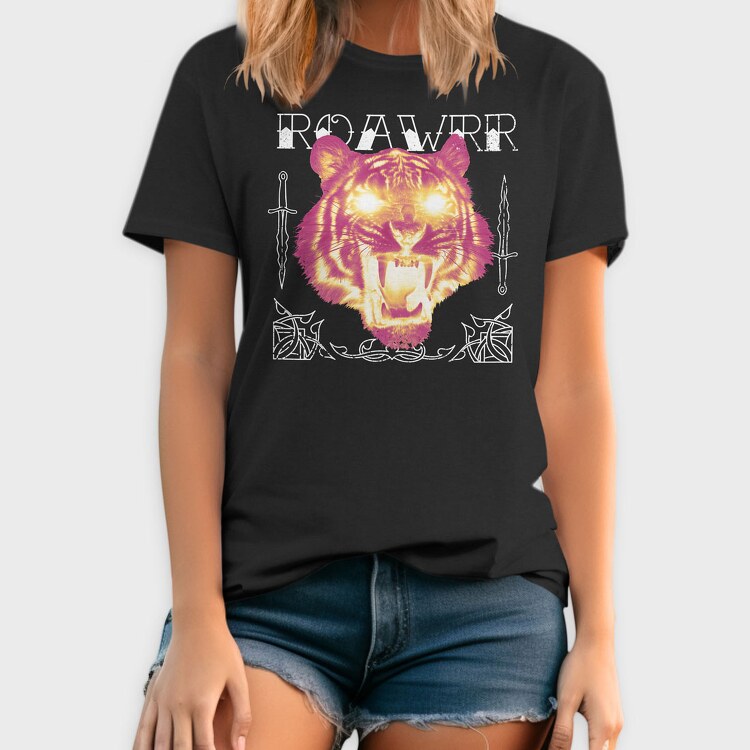 Tiger Roawrr, Tricou Barbati (Unisex)