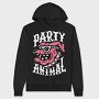 Pink Splash Vibes, Hanorac Oversize Barbati (Unisex)