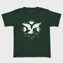 Eagle Flying Sunset Animal Monochrome Tote, Tricou Copii