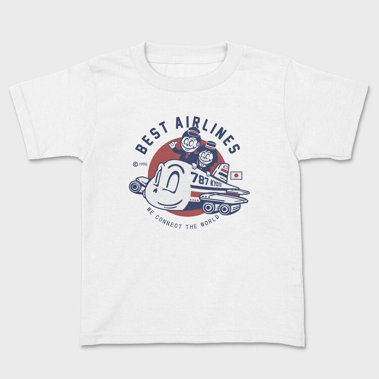 Best Airlines Kyoto, Tricou Copii