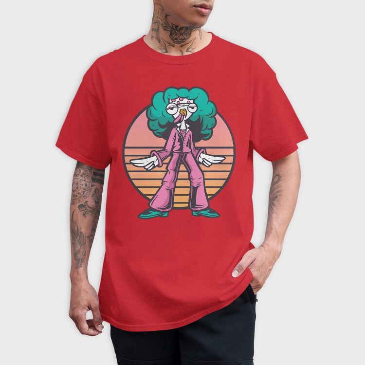 Dance Chicken, Tricou Barbati (Unisex)