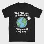 Earth Rotation Humor, Tricou Barbati (Unisex)