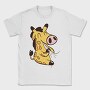 Eating Giraffe, Tricou Barbati (Unisex)