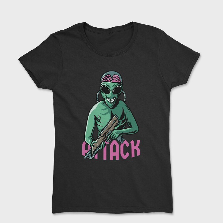 Alien Attack, Tricou Femei