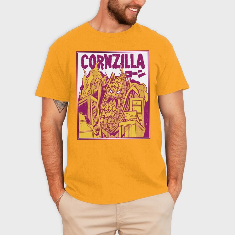 Corn Zilla, Tricou Barbati (Unisex)