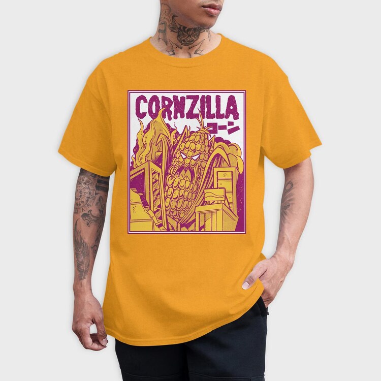 Corn Zilla, Tricou Barbati (Unisex)