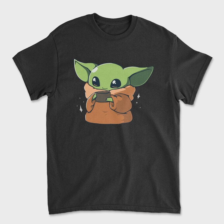 Baby Yoda 8, Tricou Barbati (Unisex)