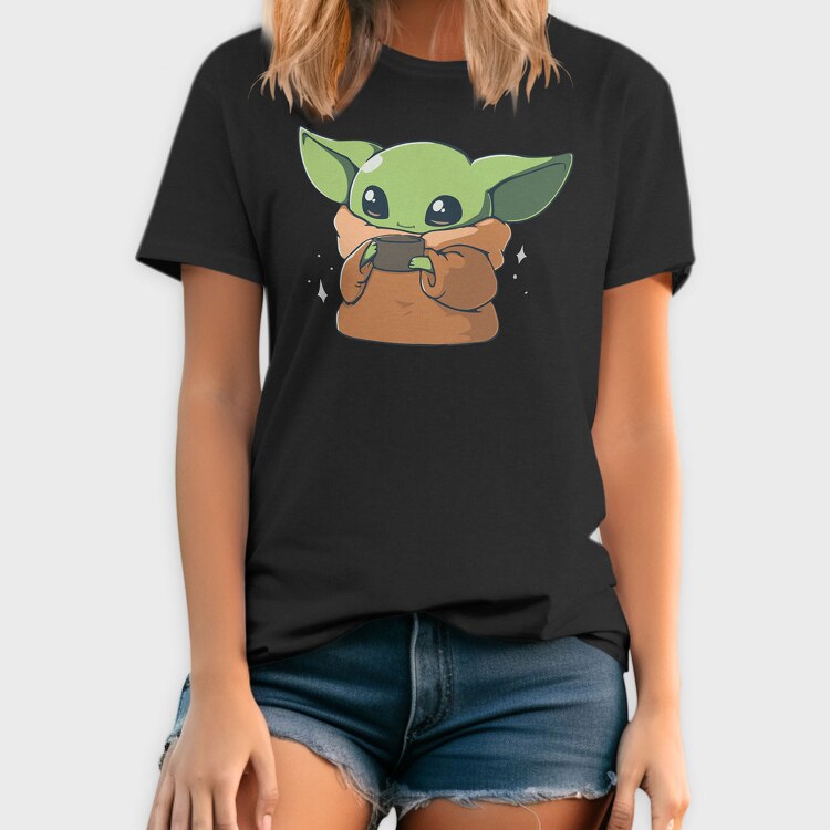 Baby Yoda 8, Tricou Barbati (Unisex)