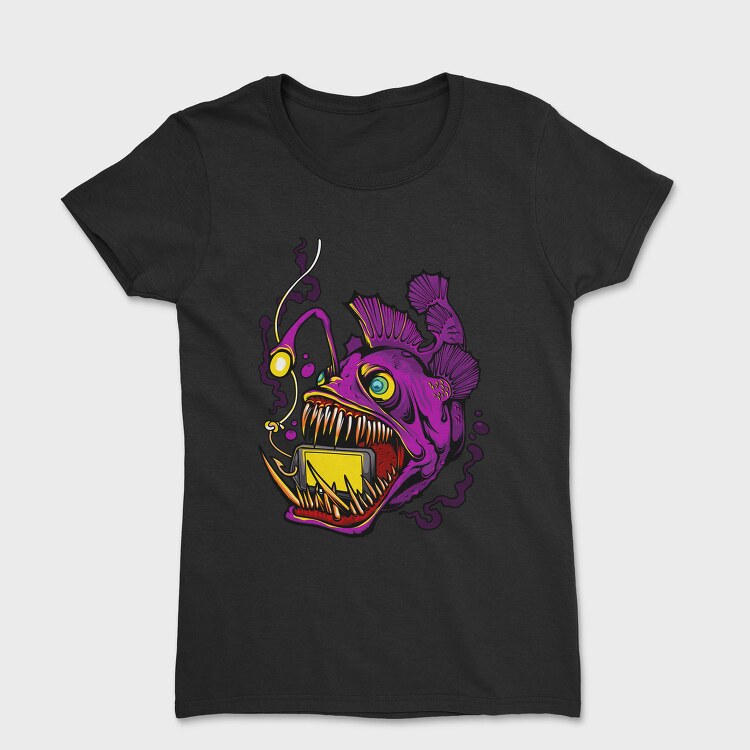 Angler Fish Glow, Tricou Femei