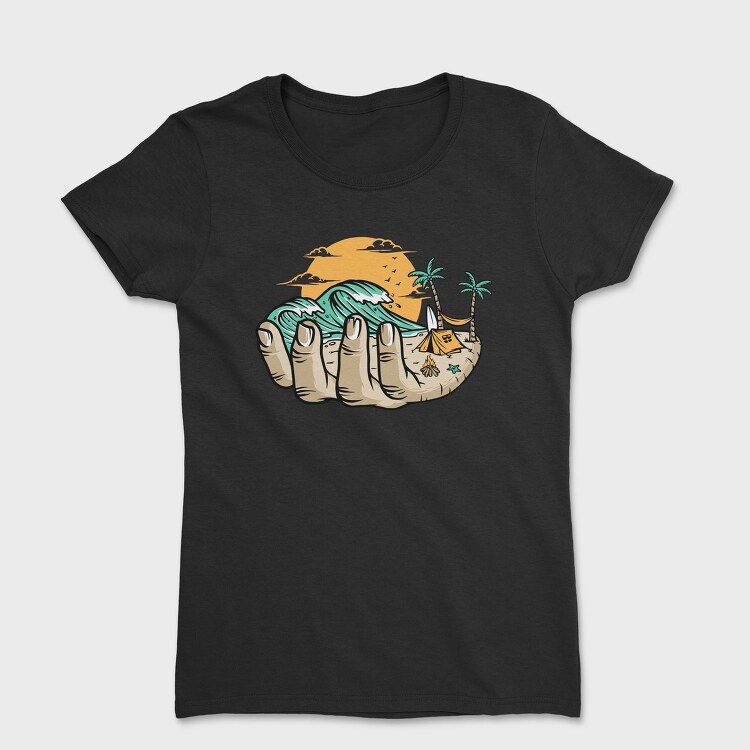 Beach Hand Tent, Tricou Femei