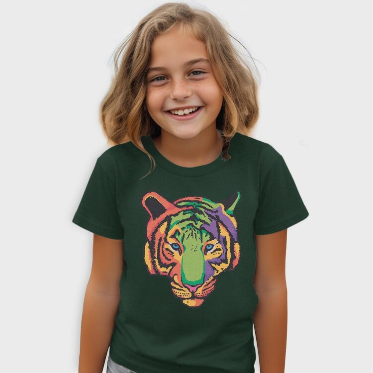Colorful Tiger, Tricou Copii