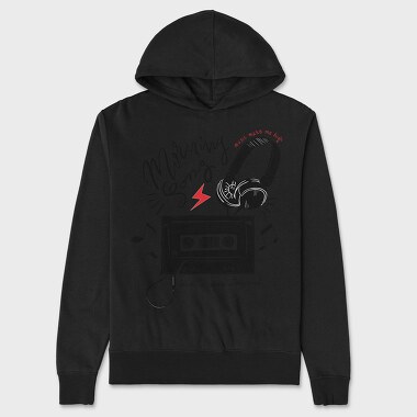 Morning Song High, Hanorac Oversize Barbati (Unisex)