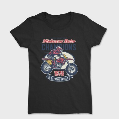 Motocross Retro Champions, Tricou Femei