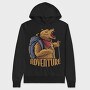 Bear Adventure Hike, Hanorac Oversize Barbati (Unisex)