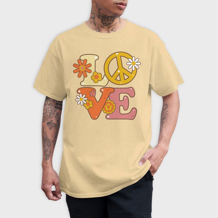 Love Illustration, Tricou Barbati (Unisex)
