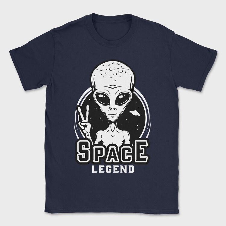 Alien Peace Space, Tricou Barbati (Unisex)