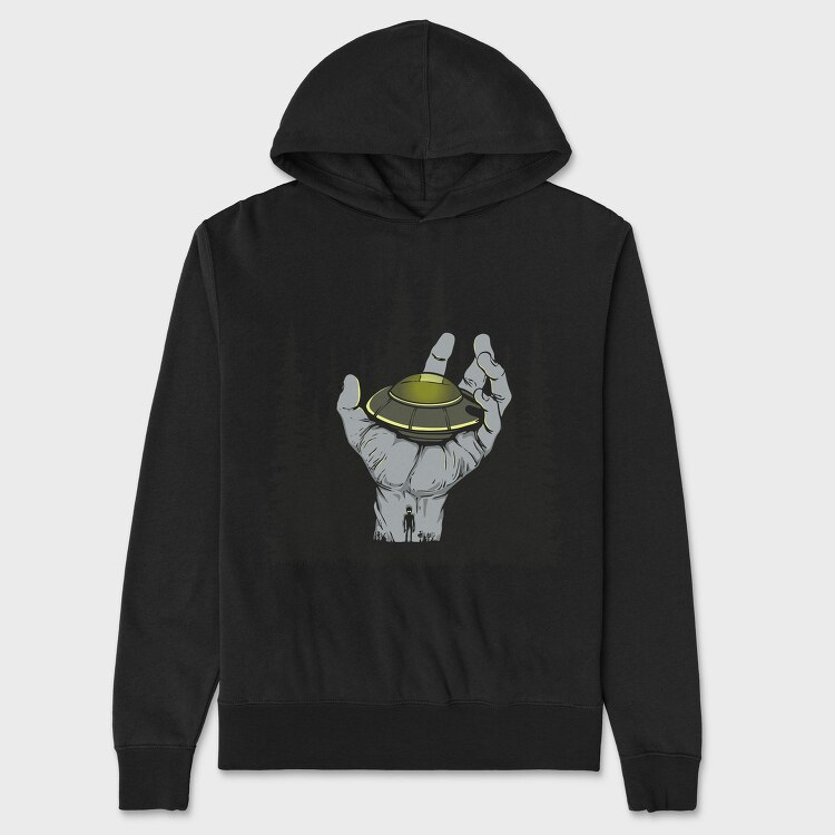 Alien Hand Forest, Hanorac Oversize Barbati (Unisex)