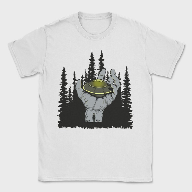 Alien Hand Forest, Tricou Barbati (Unisex)