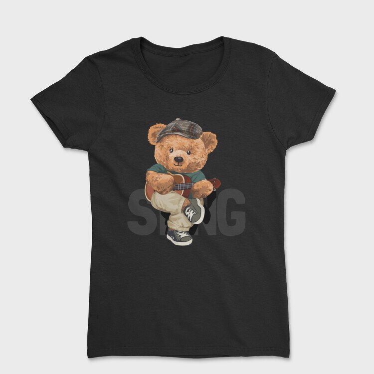 Teddy Sing Guitar, Tricou Femei