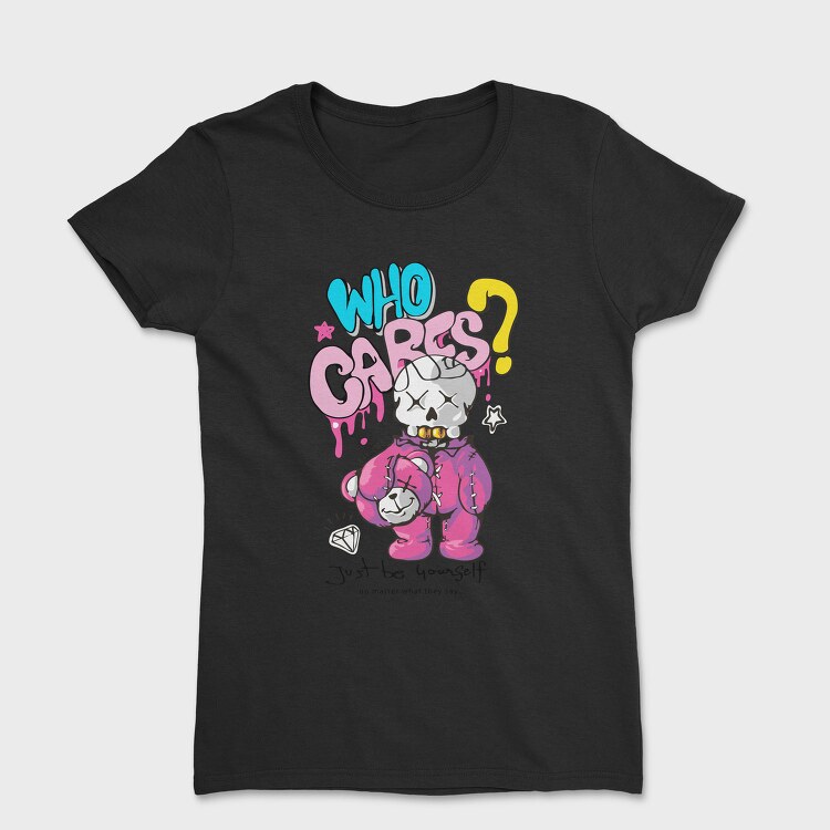 Who Cares Skull Bear, Tricou Femei