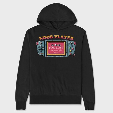 Noobbed Out, Hanorac Oversize Barbati (Unisex)