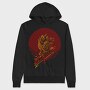 Raven Arrow Strike, Hanorac Oversize Barbati (Unisex)