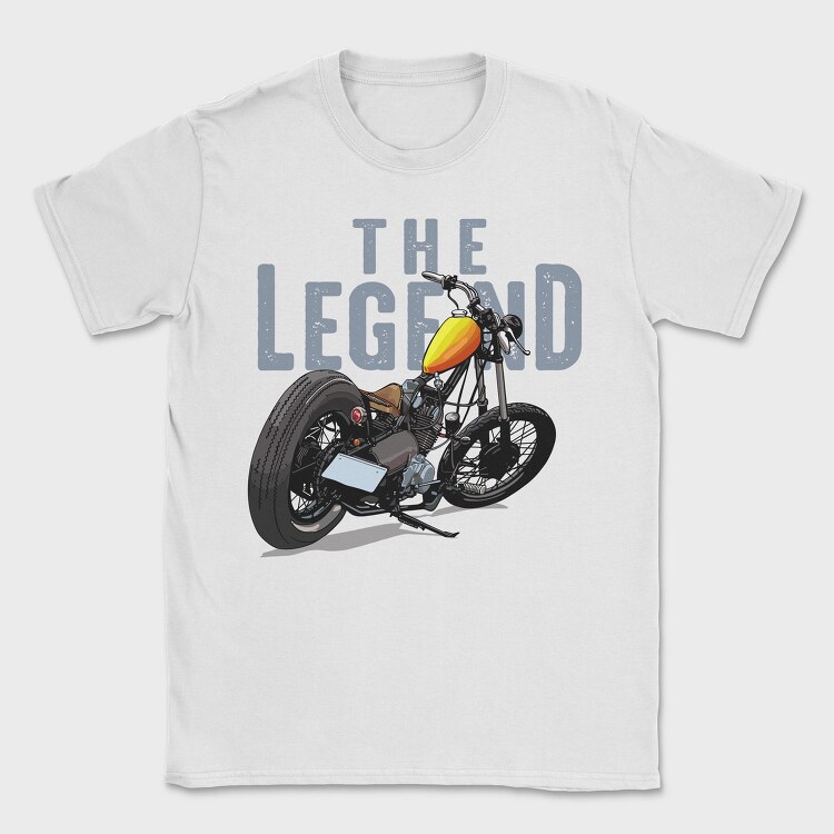 The Legend Chopper, Tricou Barbati (Unisex)