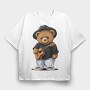 Teddy Strummers, Tricou Oversize Barbati (Unisex)