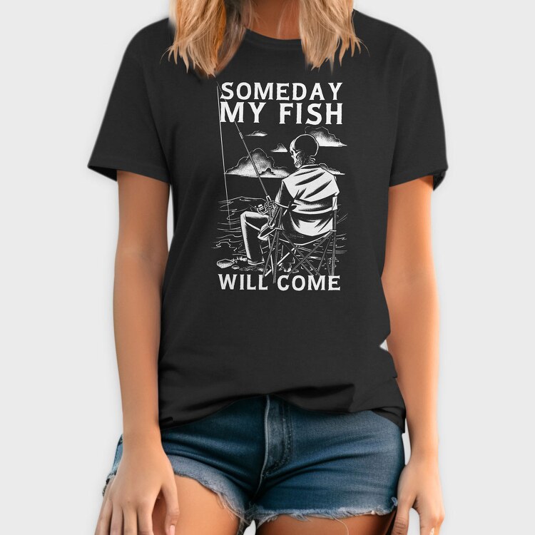 Someday My Fish Will Come, Tricou Barbati (Unisex)