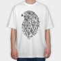 Eagle Illustration, Tricou Oversize Barbati (Unisex)