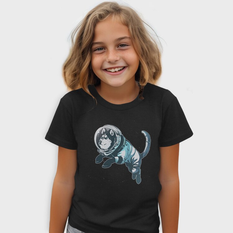 Astronaut Husky, Tricou Copii
