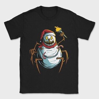 Santa Skull Nightmare, Tricou Barbati (Unisex)
