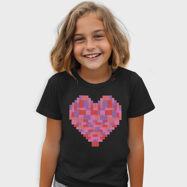 Toy Brick Heart, Tricou Copii