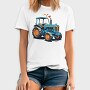 Tractor Cartoon Love, Tricou Barbati (Unisex)