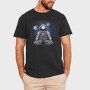 Astronaut Meditation, Tricou Barbati (Unisex)