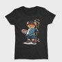 Skateboarding Teddy, Tricou Femei