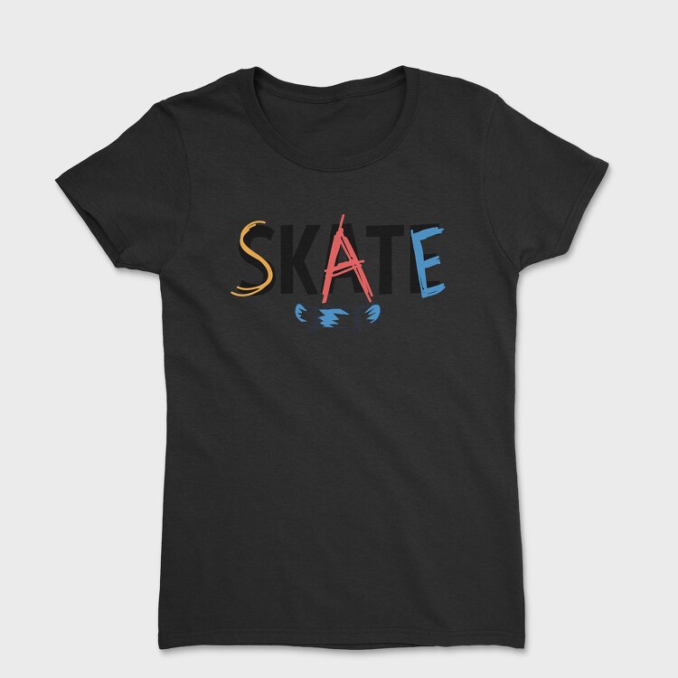 Skateboard Splash, Tricou Femei