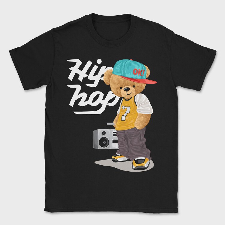 Teddy Boombox, Tricou Barbati (Unisex)