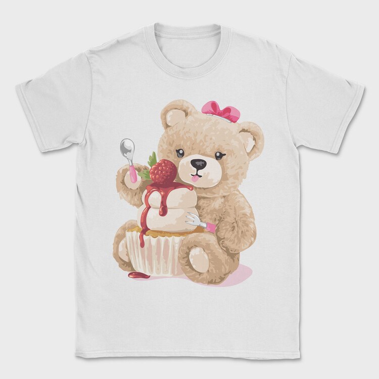 Teddy Bear Sundae, Tricou Barbati (Unisex)