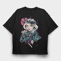 Silver Fox Warrior, Tricou Oversize Barbati (Unisex)