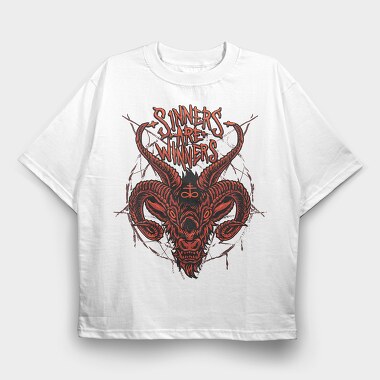 Sinners Are Winners, Tricou Oversize Barbati (Unisex)