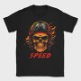 Speed Skull Racer, Tricou Barbati (Unisex)