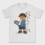 Skateboarding Teddy, Tricou Barbati (Unisex)