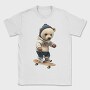 Skateboarding Bear 1, Tricou Barbati (Unisex)