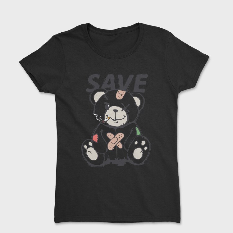 Save Teddy Bear, Tricou Femei