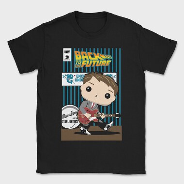 Back To The Future Guitar Boy, Tricou Barbati (Unisex)