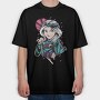 Silver Fox Warrior, Tricou Oversize Barbati (Unisex)