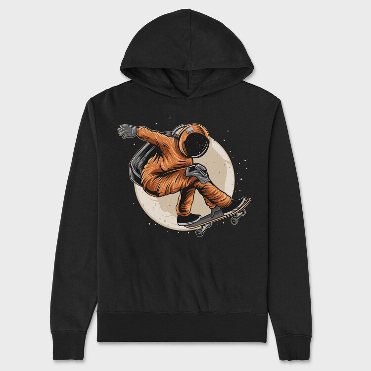 Space Skater 1, Hanorac Oversize Barbati (Unisex)