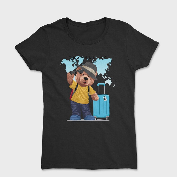 Traveling Bear, Tricou Femei